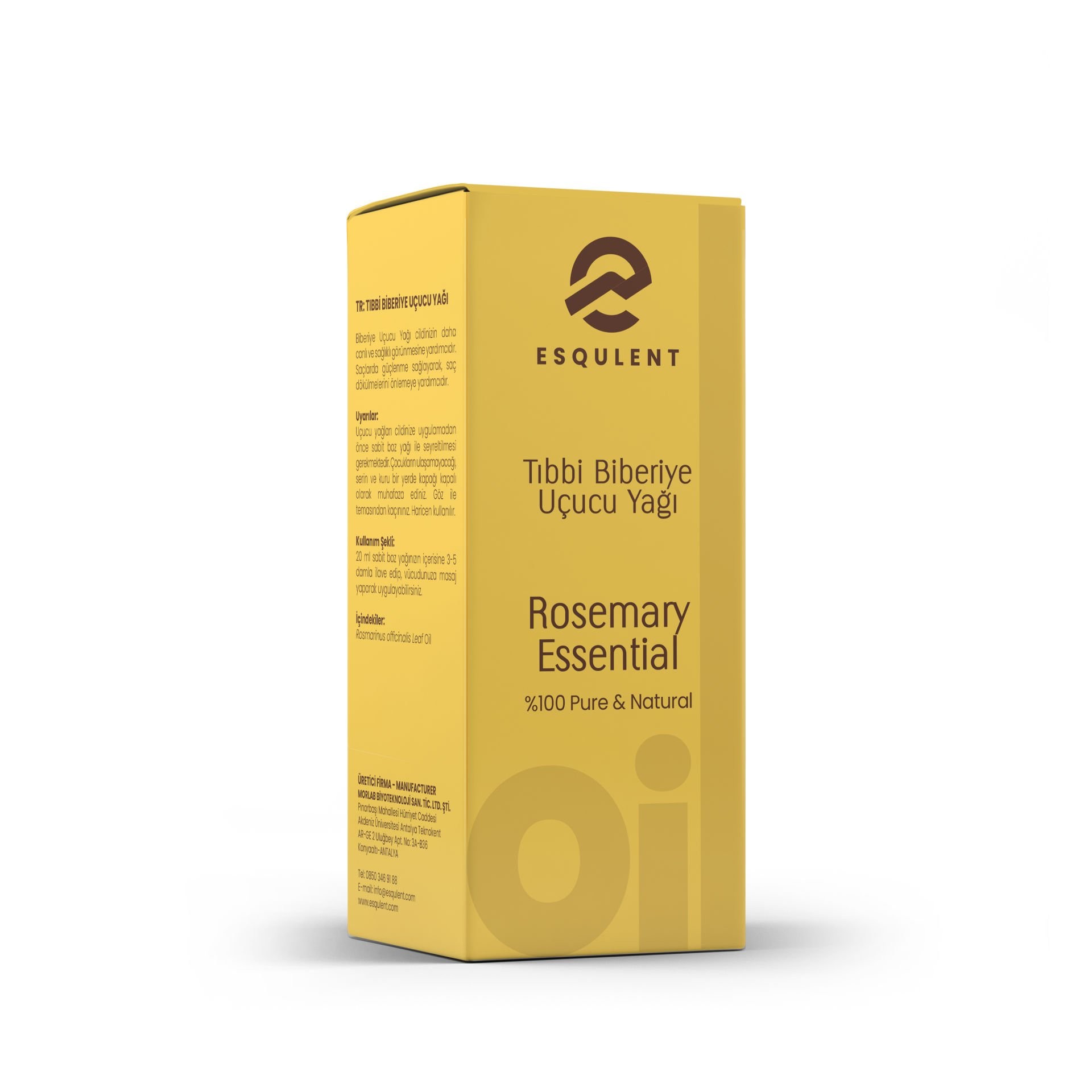  Esqulent  Biberiye Yağı 10 ml 