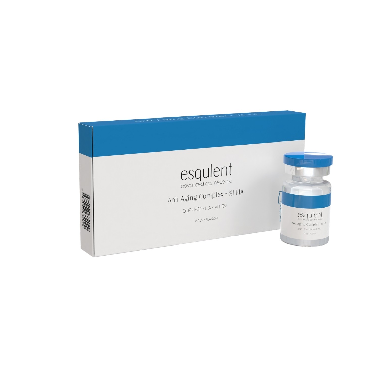  Esqulent Anti Aging Complex + %1 HA / Yaşlanma Karşıtı Solusyon 5x5 ml