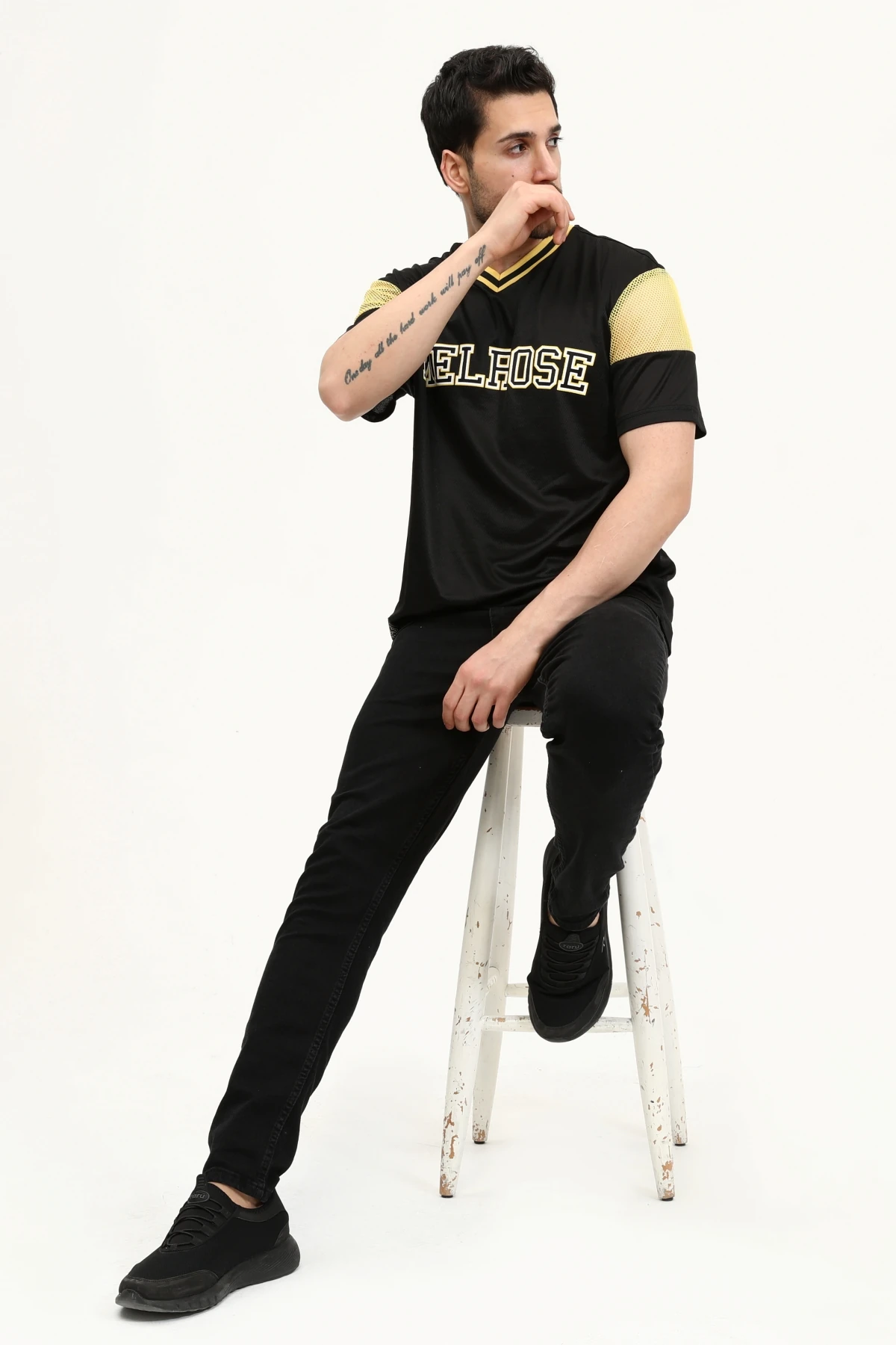 Unisex Regular Fit MELROSE Forma T-Shirt