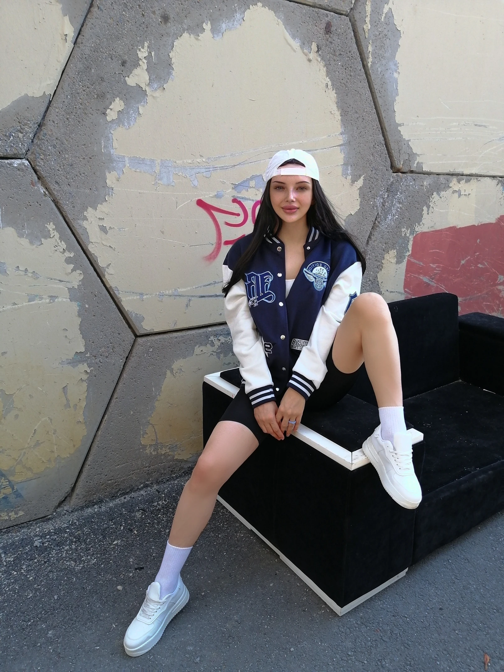 Unisex Oversize OWNERS CLUB Bomber Kolej Ceket