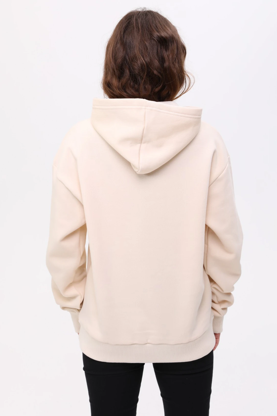 Unisex Oversize COLORADO Nakiş İşlemeli Kapşonlu Sweatshirt