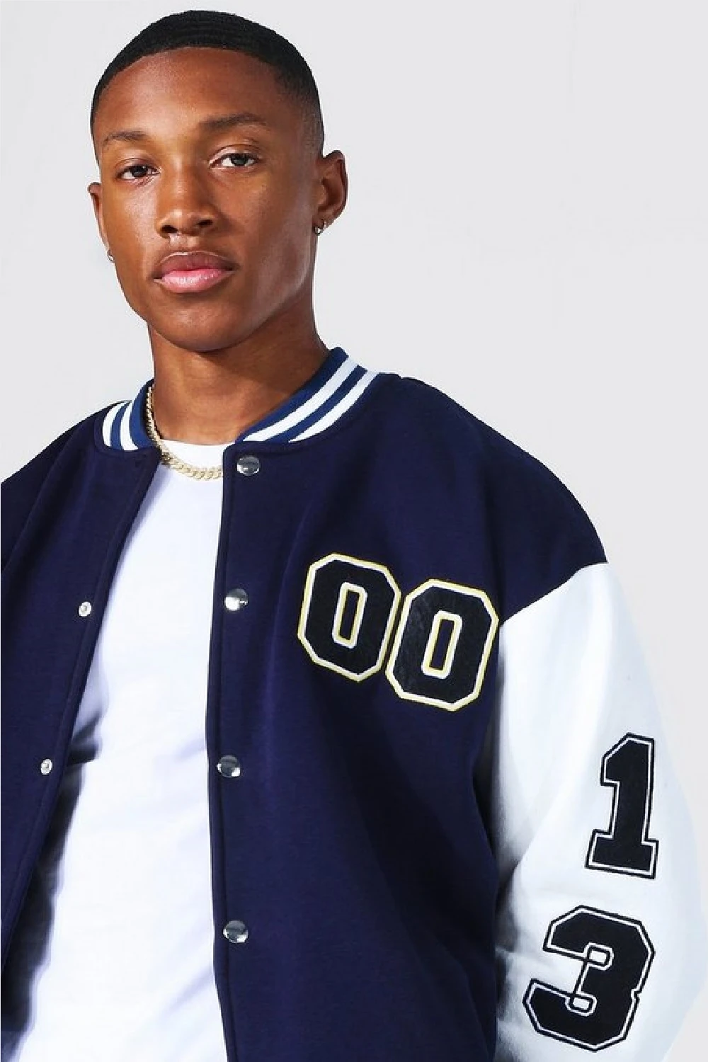 Unisex Oversize Bomber 00 Kolej Ceket