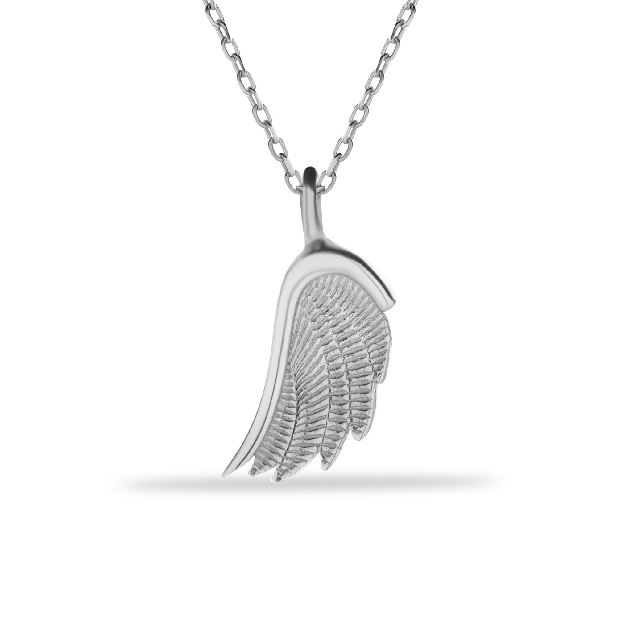 14 Carat Gold Detail Angel Wing Gold Necklace