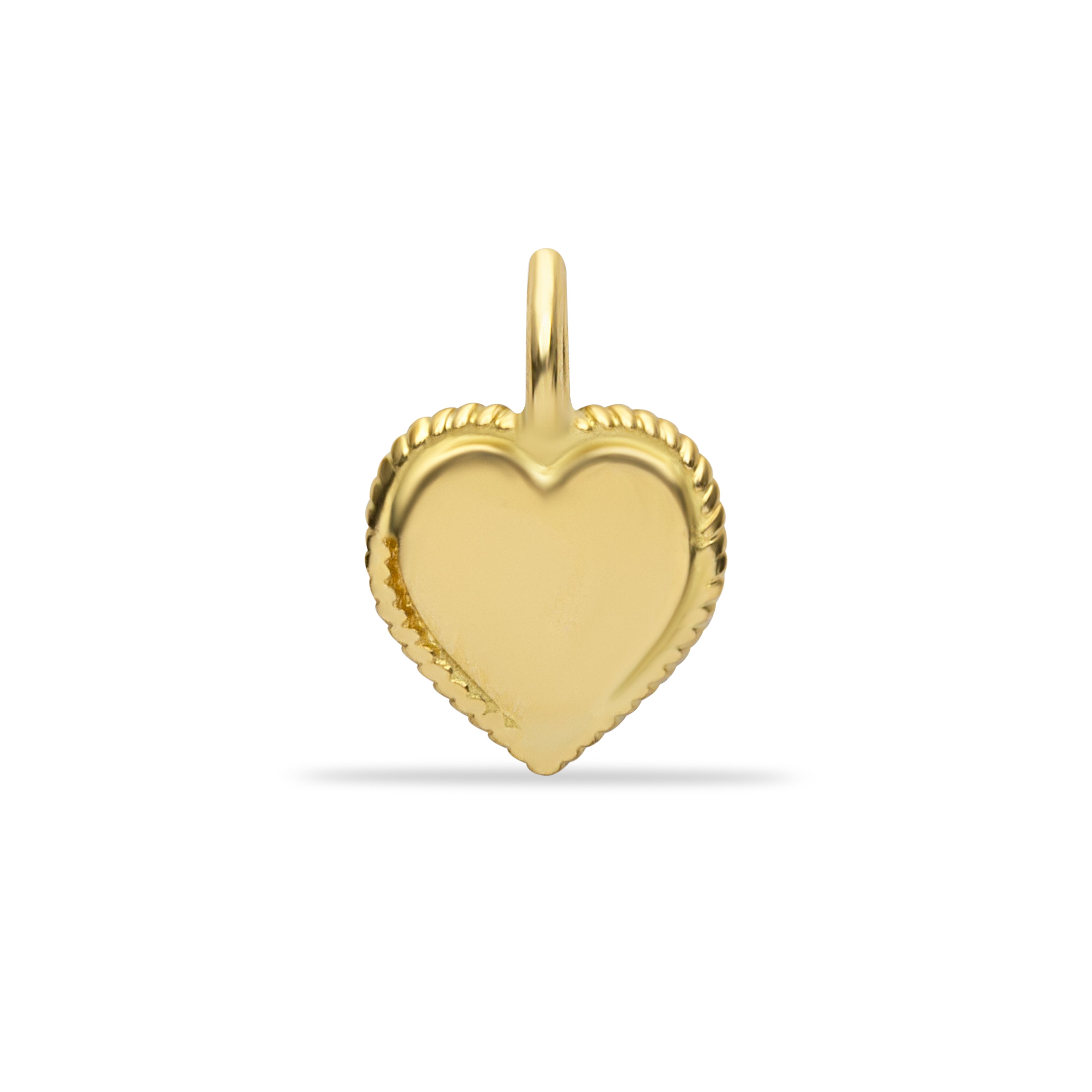 14 Carat Gold Elegant Heart Pendant