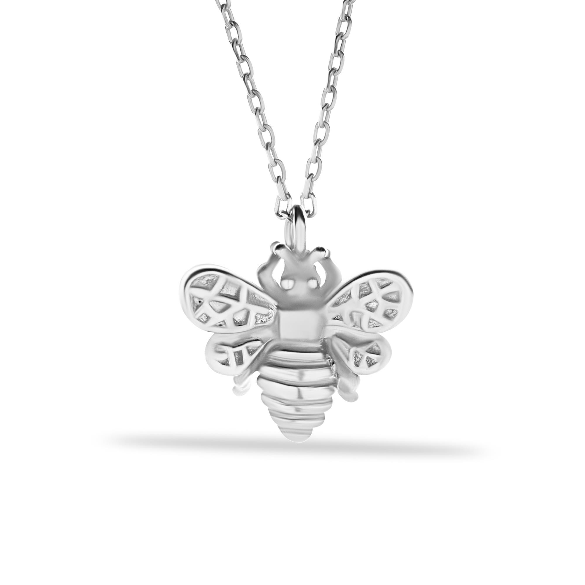 14 Carat Yellow Gold Bee Necklace