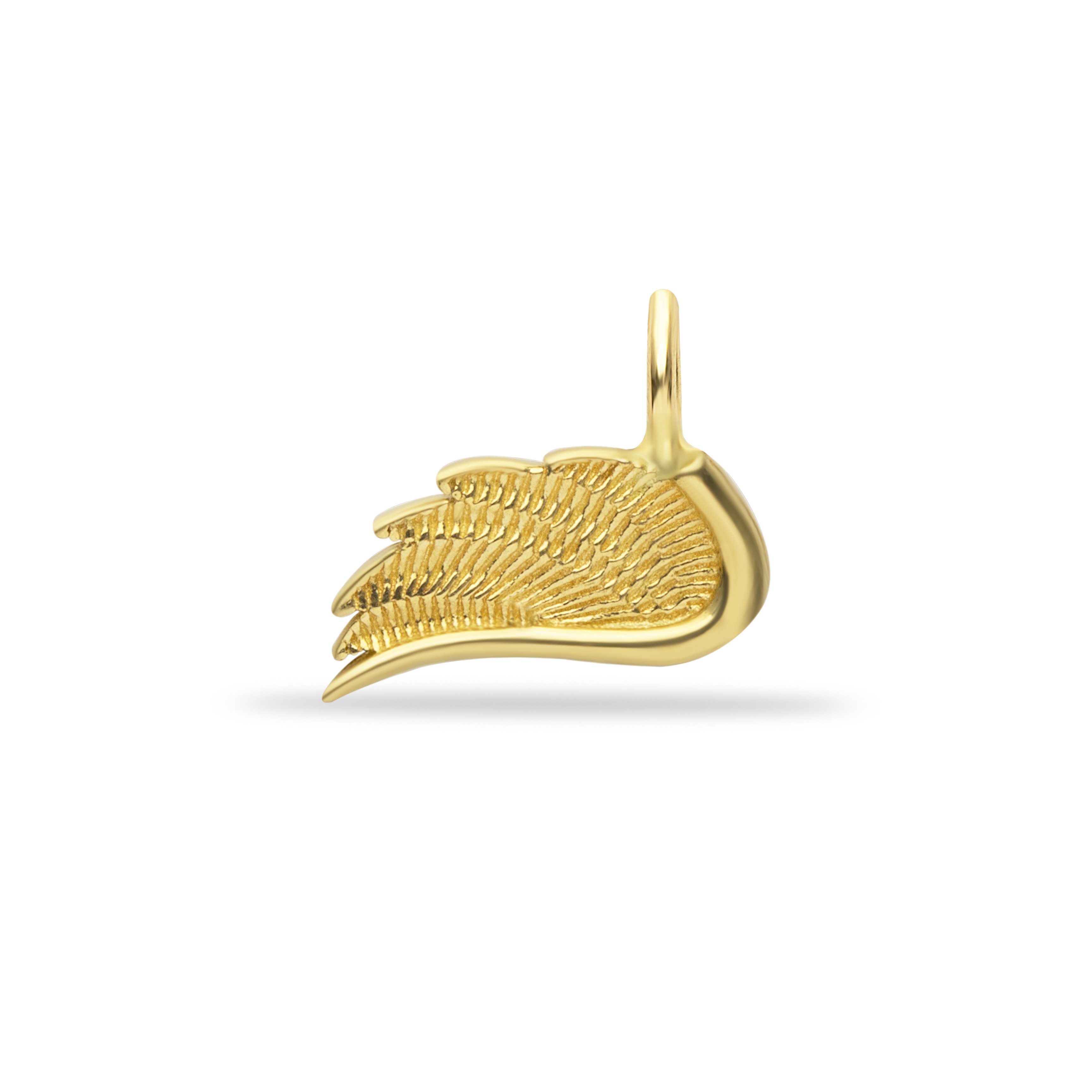 14 Carat Gold Bird Wing Pendant