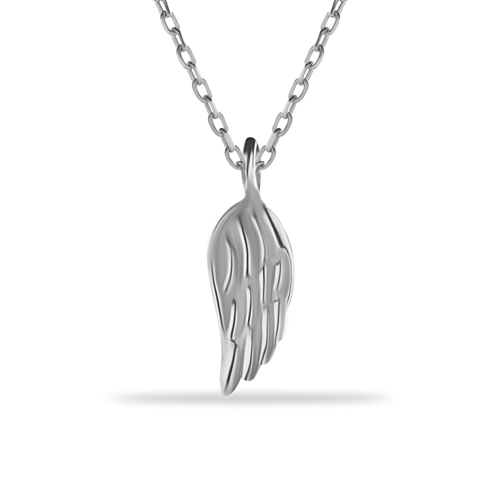 14 Carat Gold Angel Wing Necklace