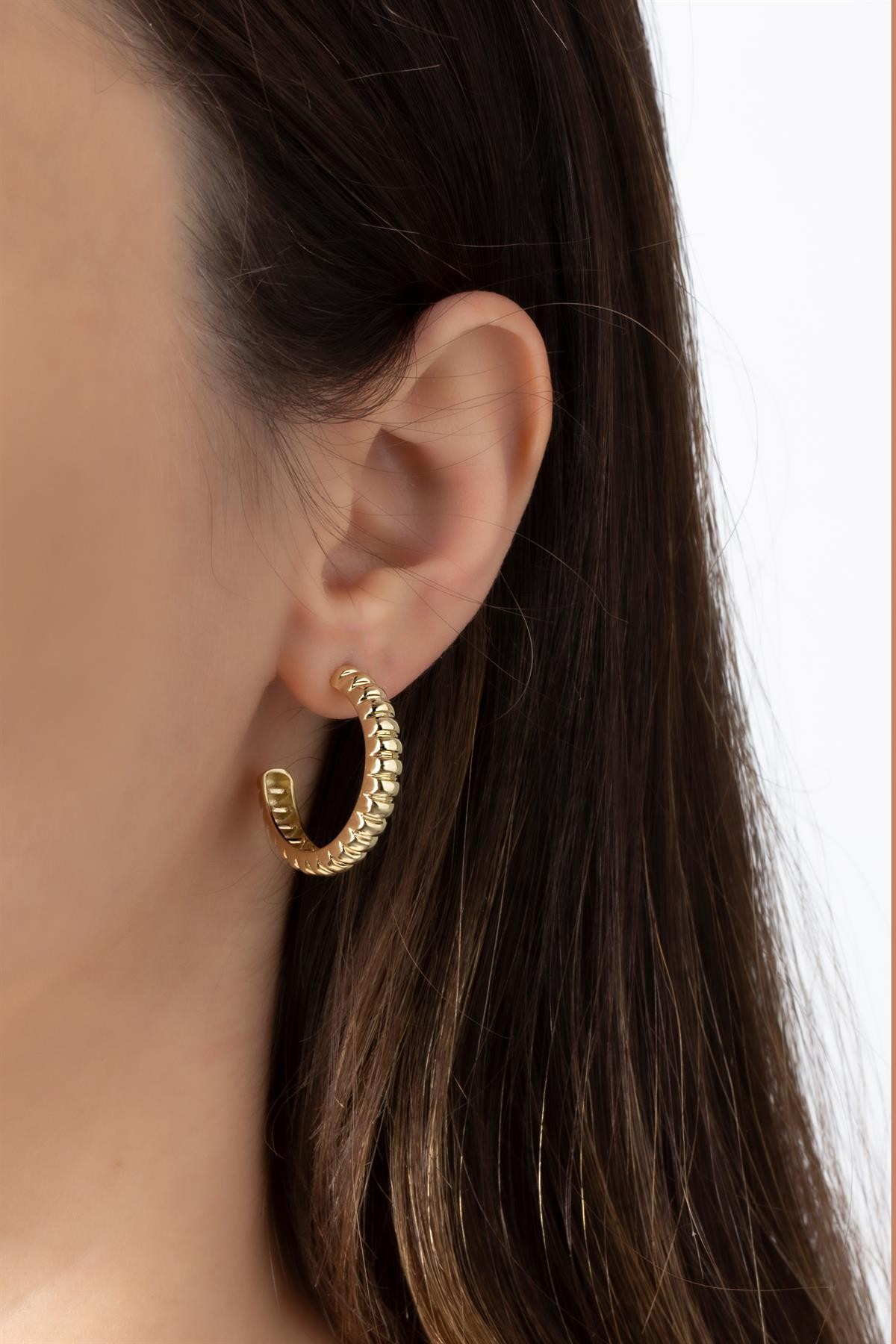 14 Carat Hoop Earrings