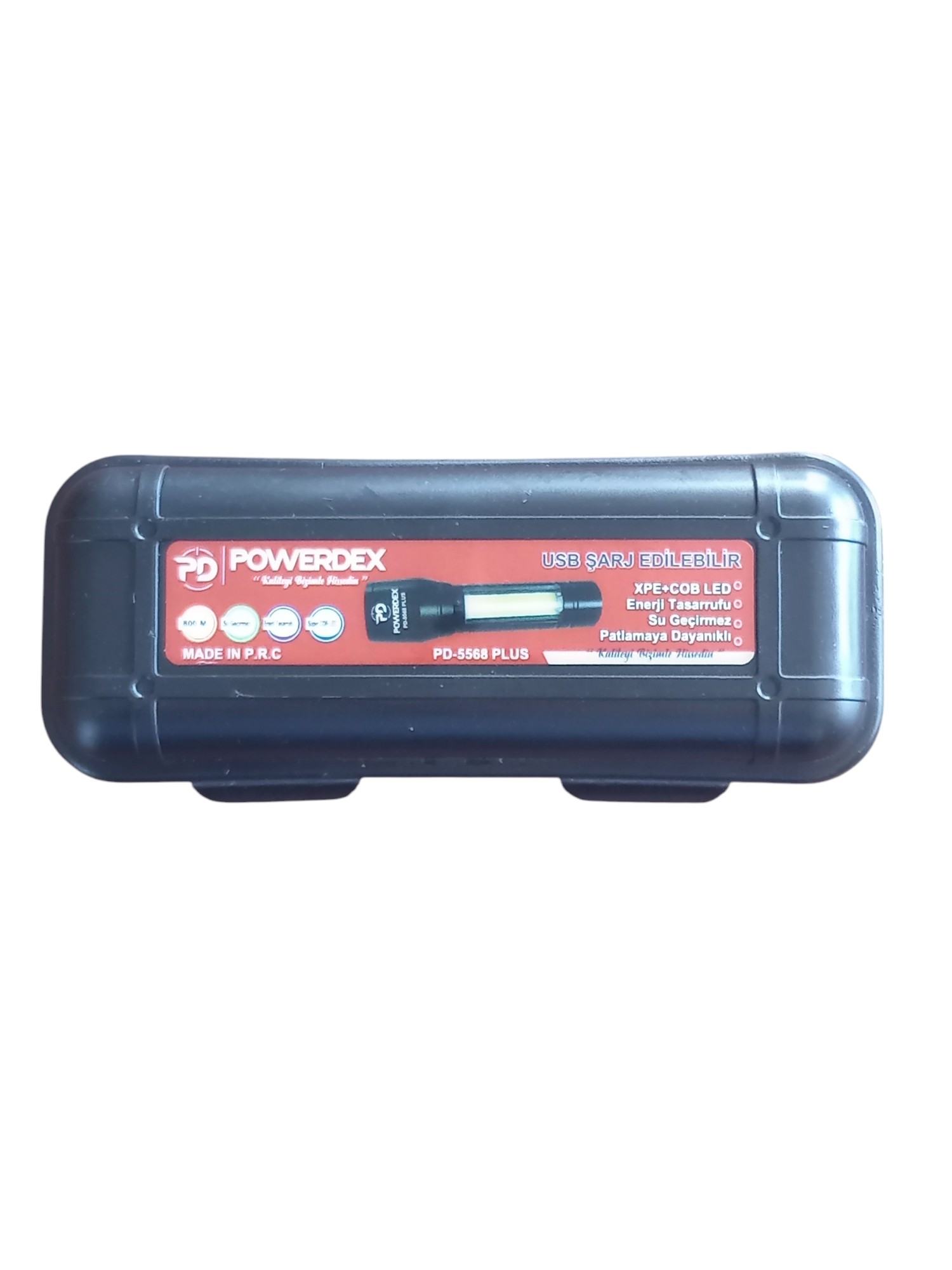 POWERDEX PD-5568 PLUS ŞARJLI EL FENERİ.