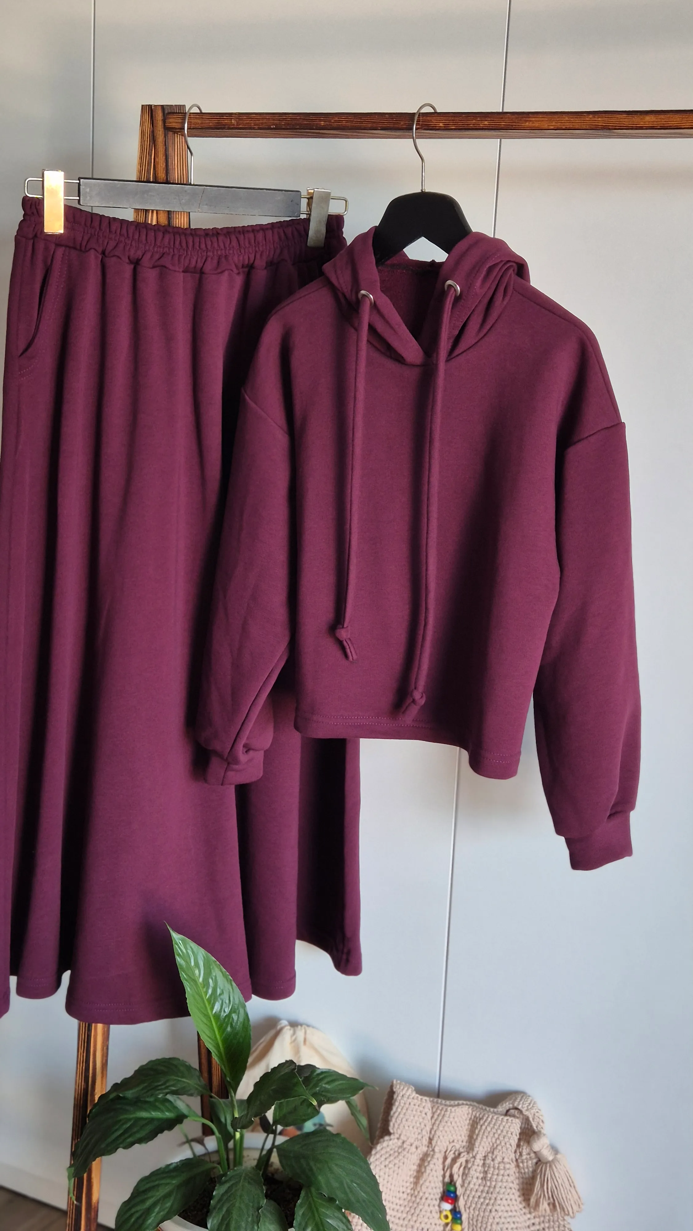 Mürdüm Etek Sweat Takım 