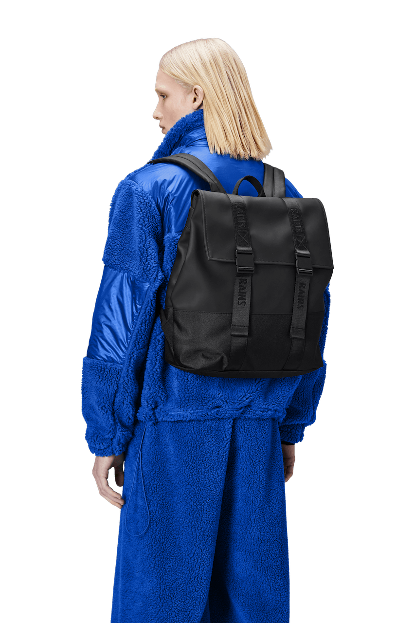Rains Trail MSN Bag Black Sırt Çantası