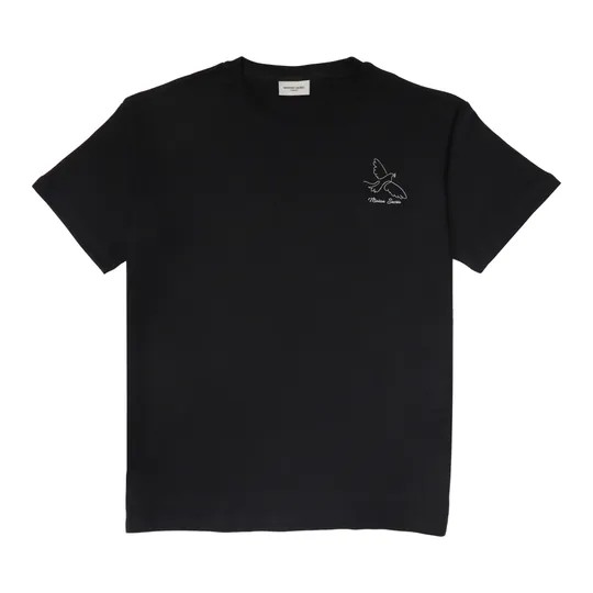 Maison Sacrée Paloma Siyah Baskılı Tshirt