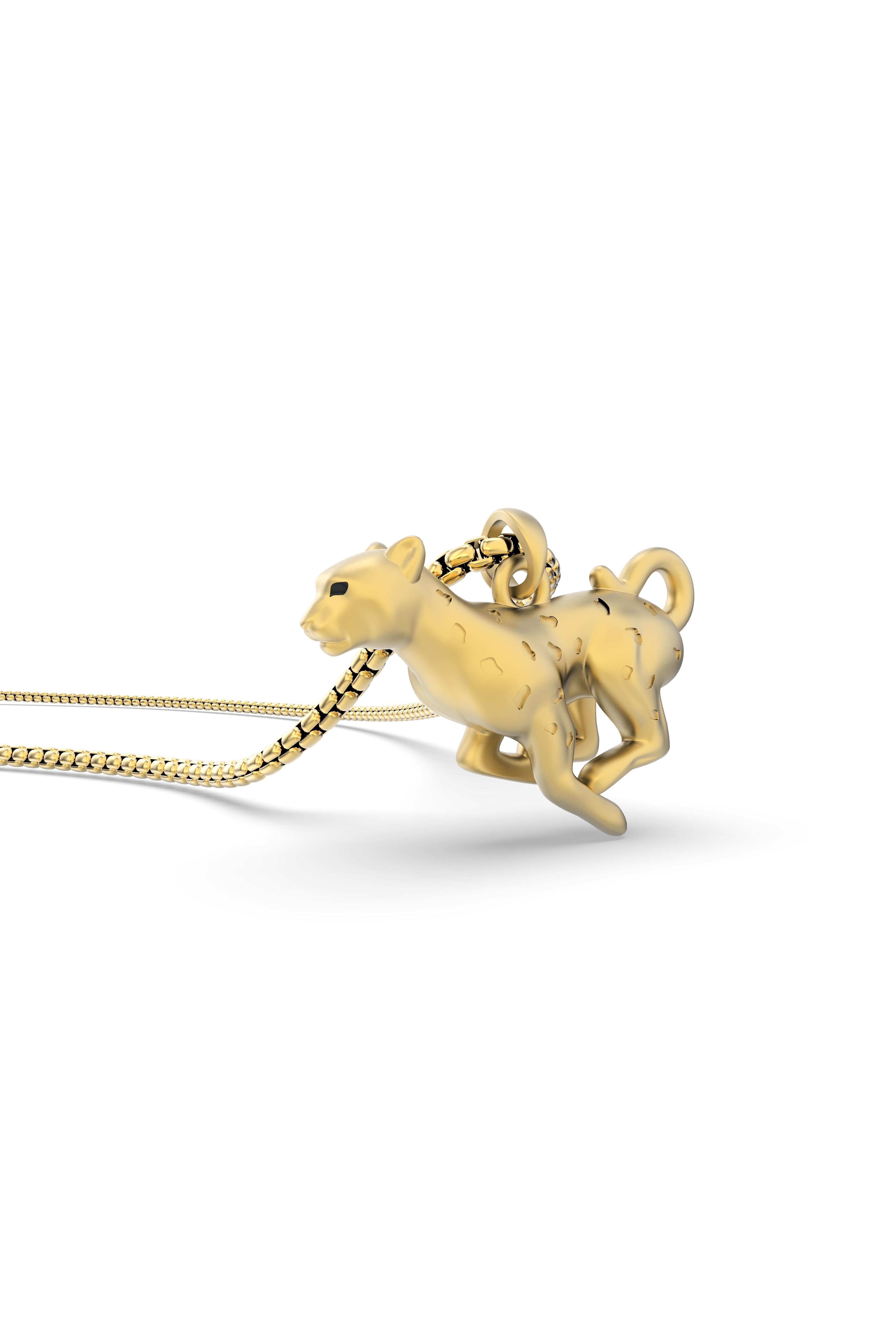 Metalmorphose Leopar Kolye