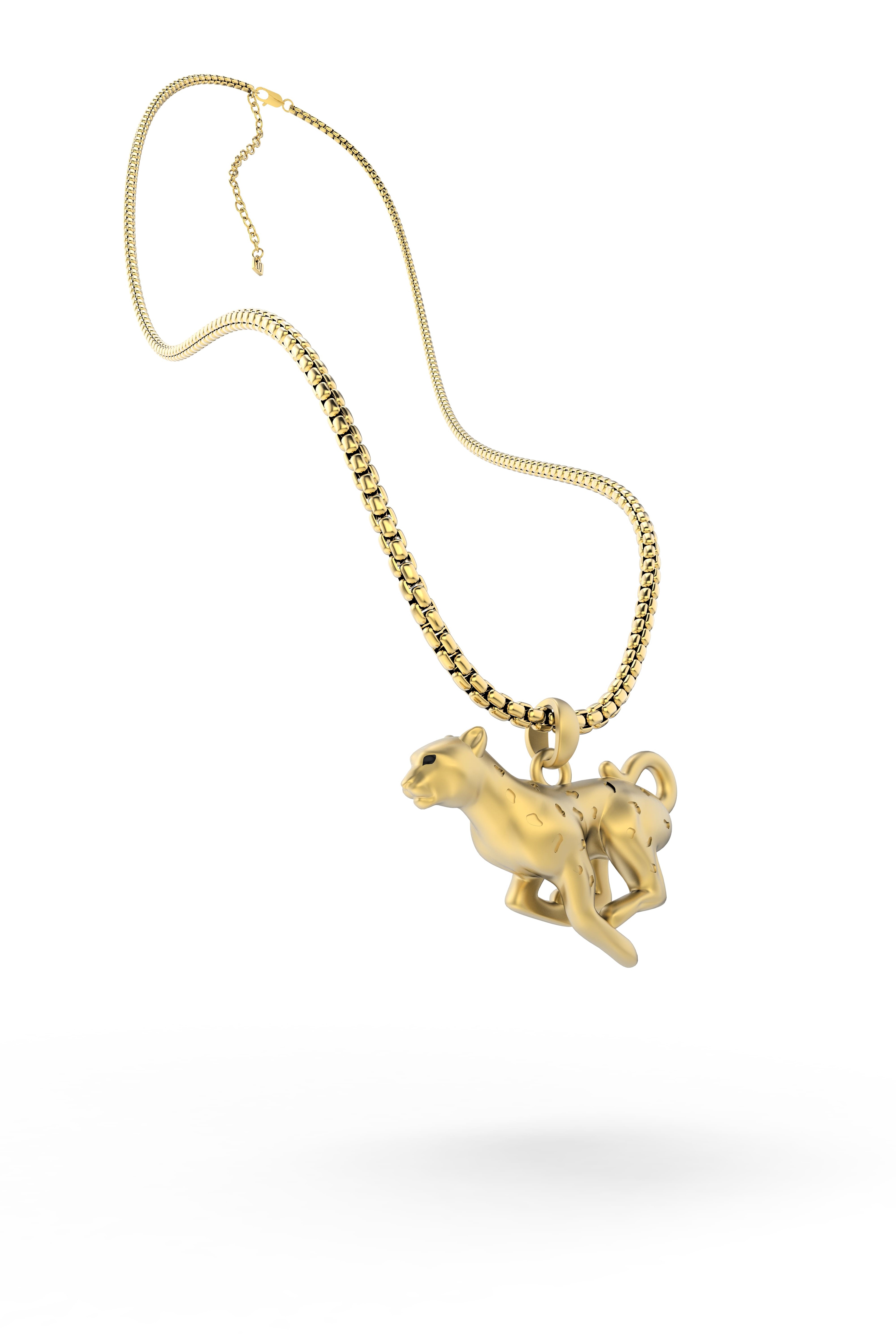 Metalmorphose Leopar Kolye