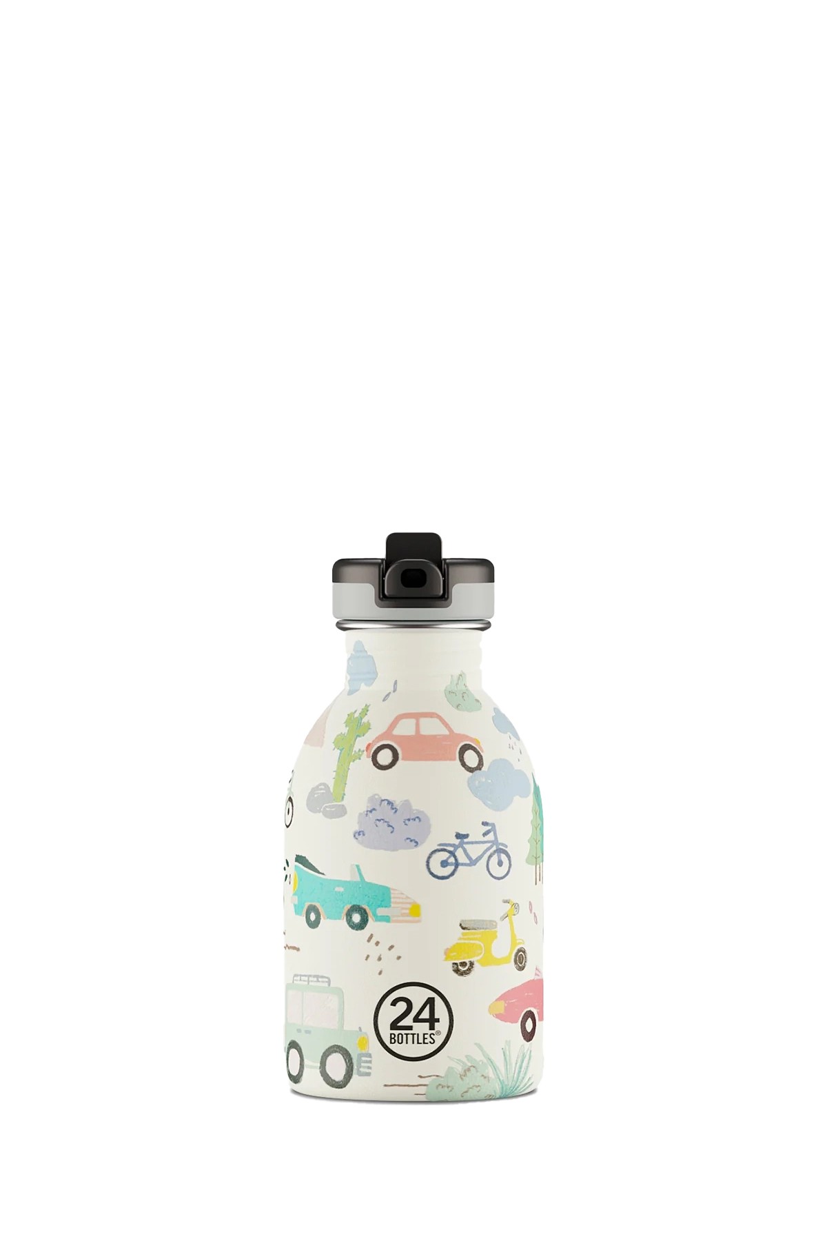 Kids Bottle Adventure Friends Paslanmaz Çelik Çocuk Su Matarası 250 ml