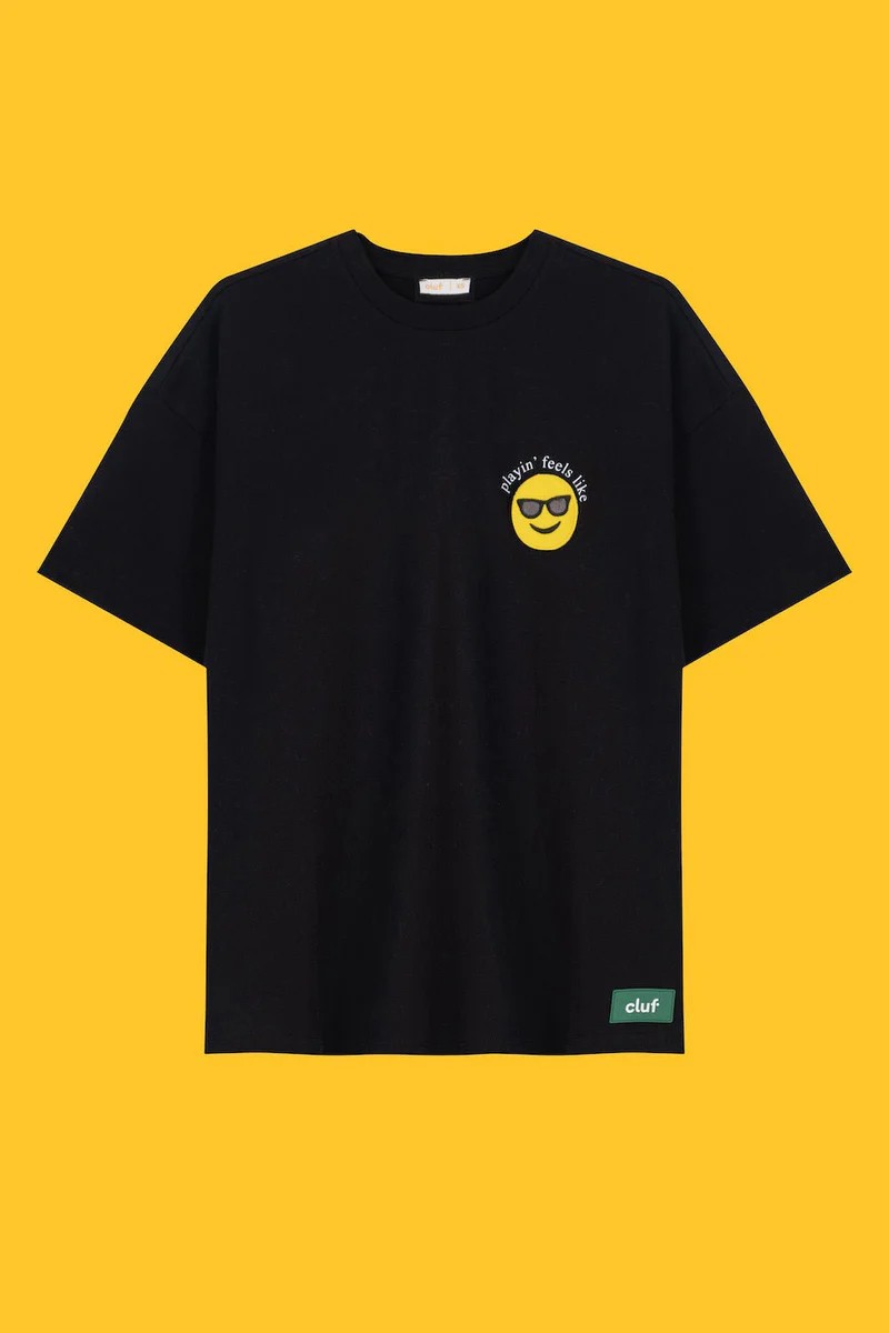 Cluf 3in1 Unisex T-Shirt - Siyah