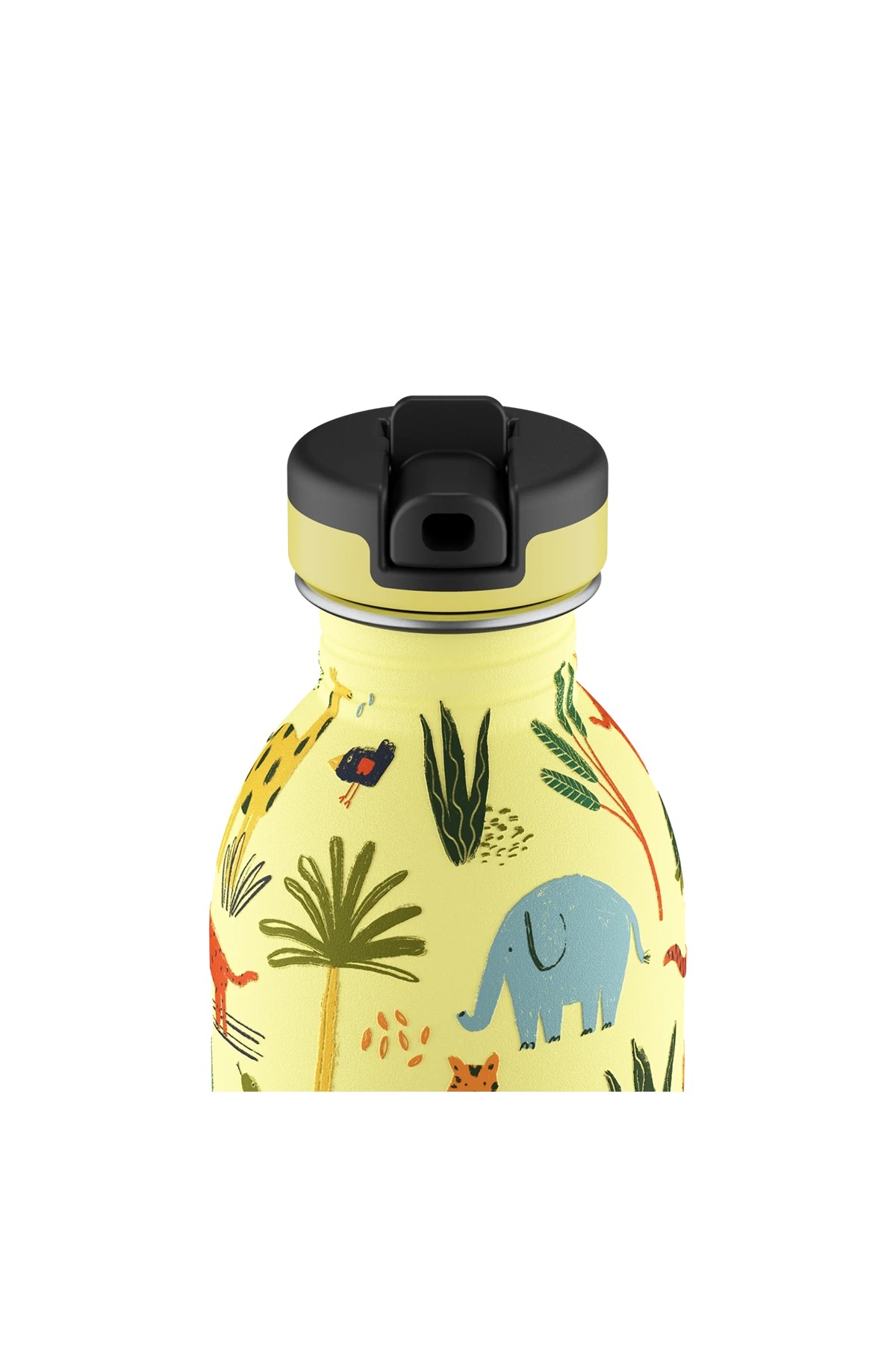 Kids Bottle Jungle Friends Paslanmaz Çelik Çocuk Su Matarası 250 ml