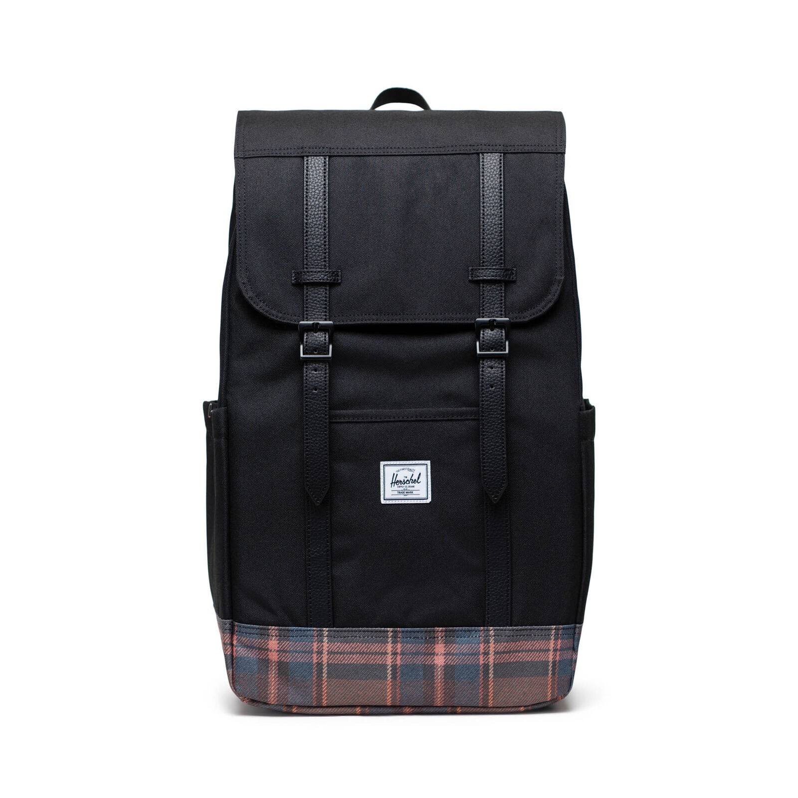 Herschel Retreat Black Winter Grid Sırt Çantası