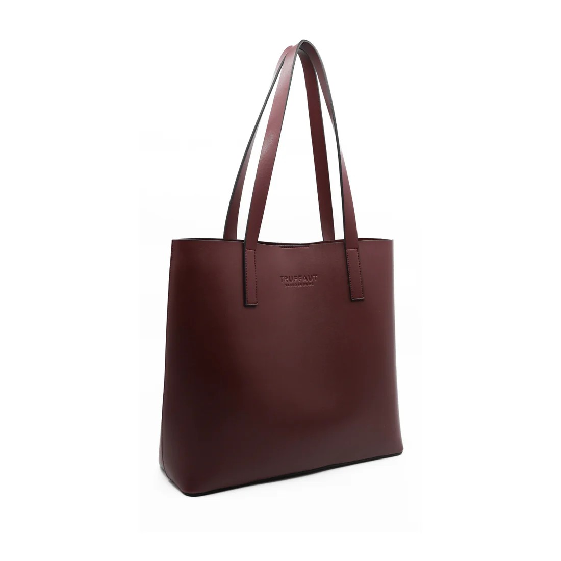 Truffaut Bags Adrien Tote Çanta Bordo