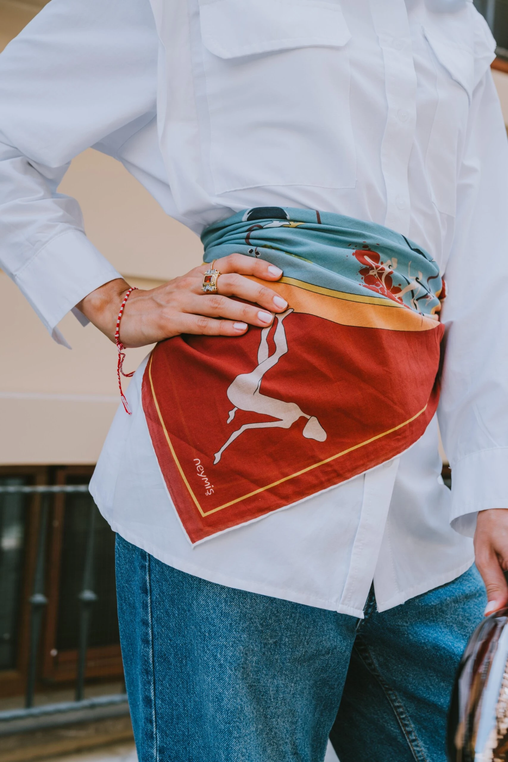 Neymiş Ya Düzse-68x68 Pamuk Fular