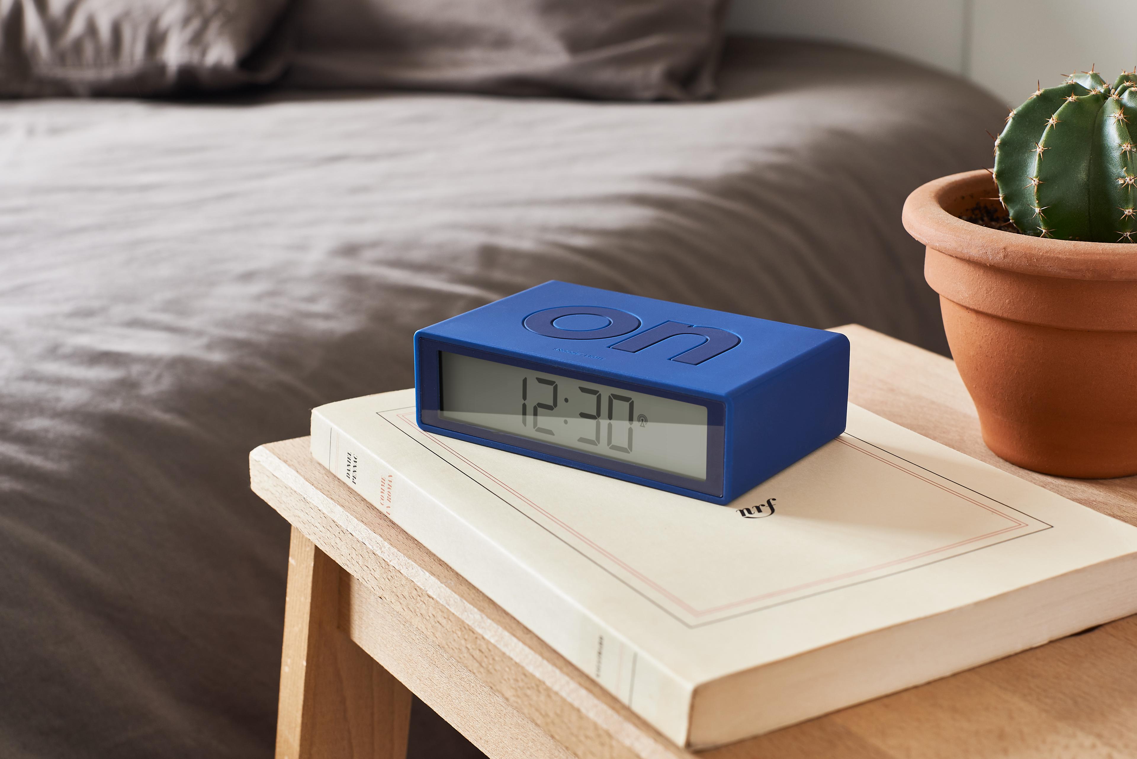 Lexon Flip Plus Alarm Saat Koyu Mavi