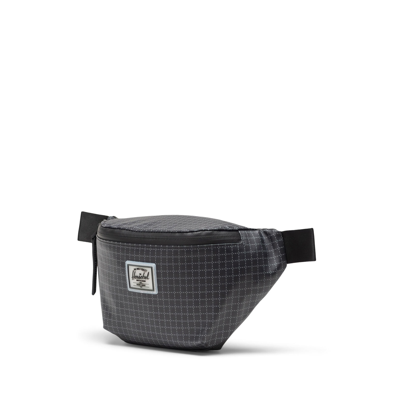 Herschel Pop Quiz Hip Pack Waterproof Black Grid Bel Çantası