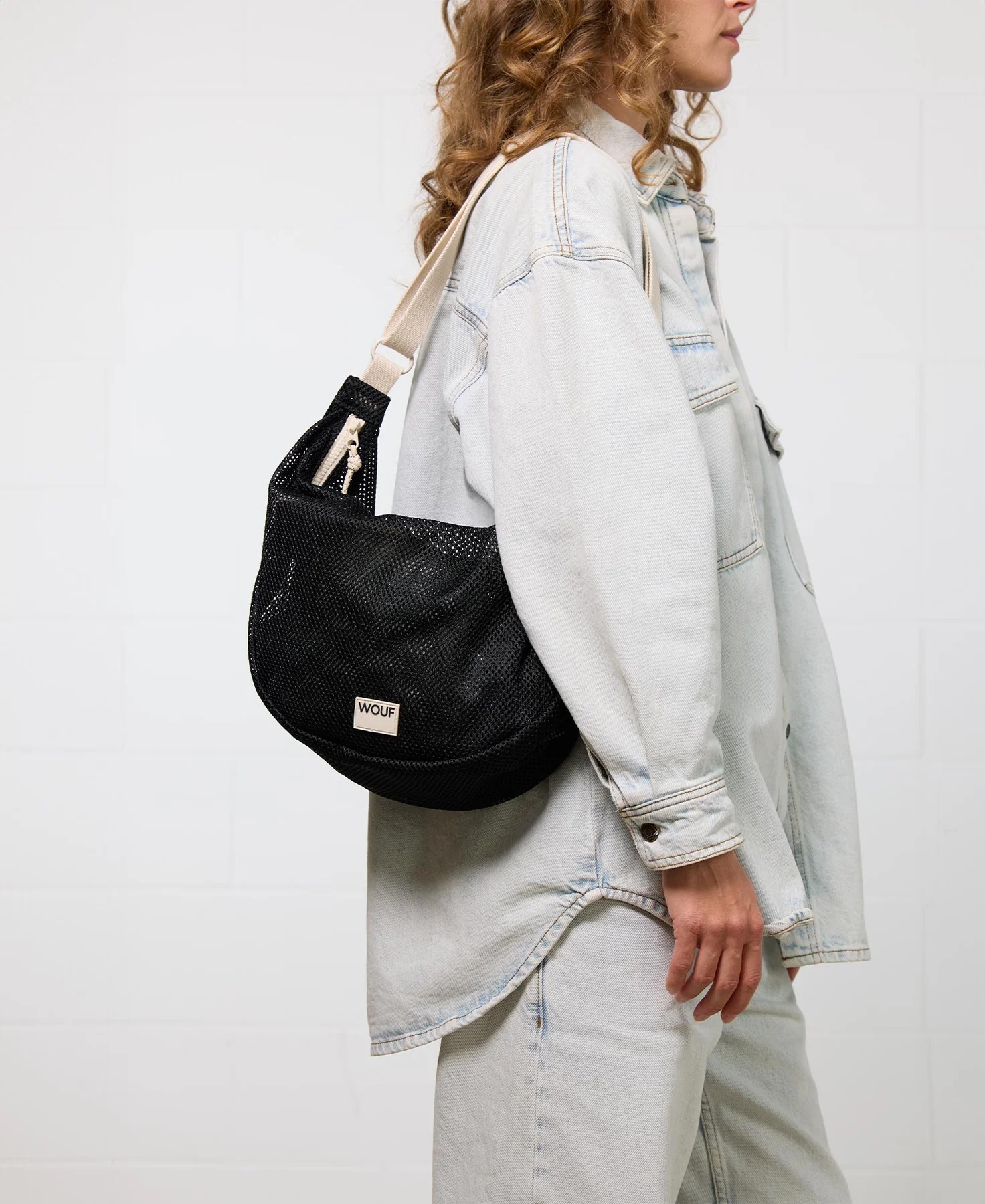 Wouf Onyx Large Crossbody Bag Omuz Çantası