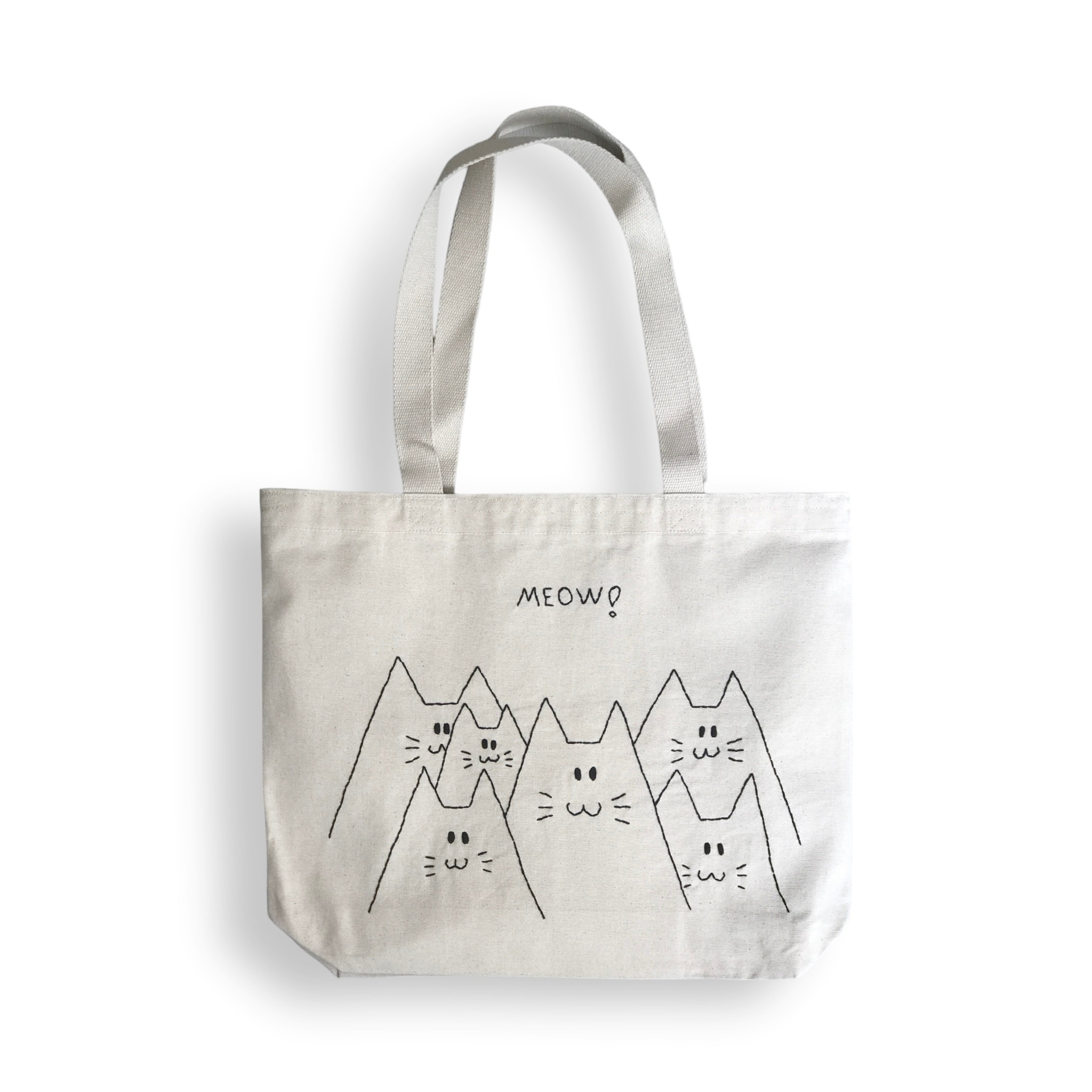 Bael İstanbul Meow Large Tote Bag Kol Çantası