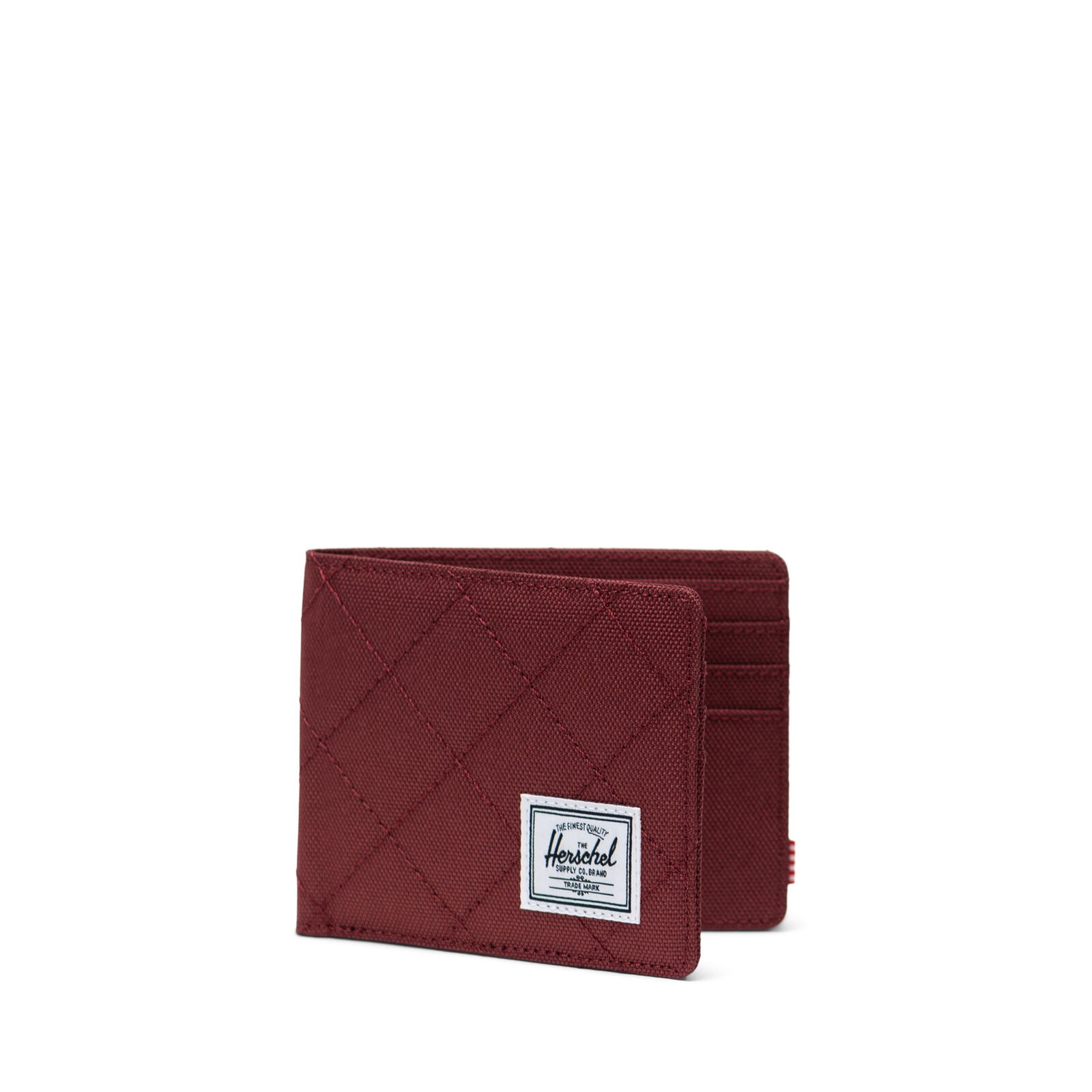 Herschel Roy Wallet Oxblood Red Quilted Cüzdan