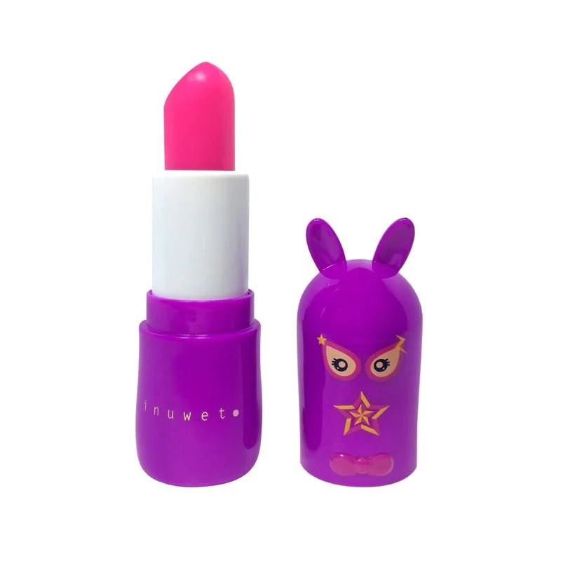 INUWET Bunny Lip Balm Super Hero Star Girl/Rapsberry B16
