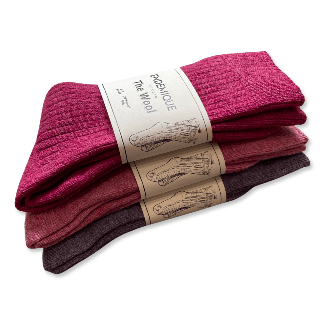 Endémique Studio The Wool VL Wood-Kadın Çorap