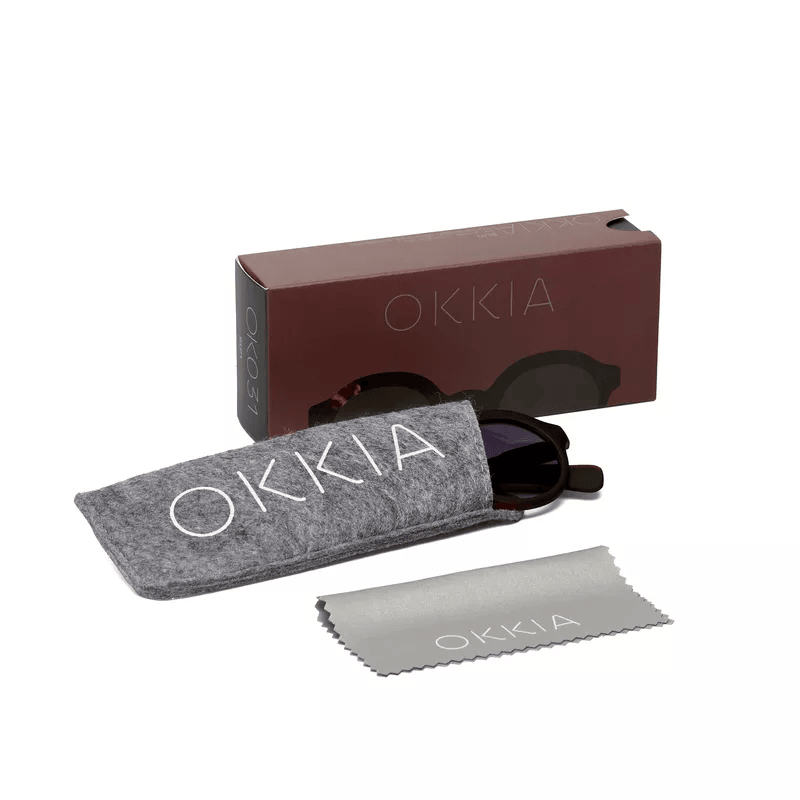 Okkia Lauro Unisex Yuvarlak Siyah Havana Güneş Gözlüğü 














 Siyah Degrade