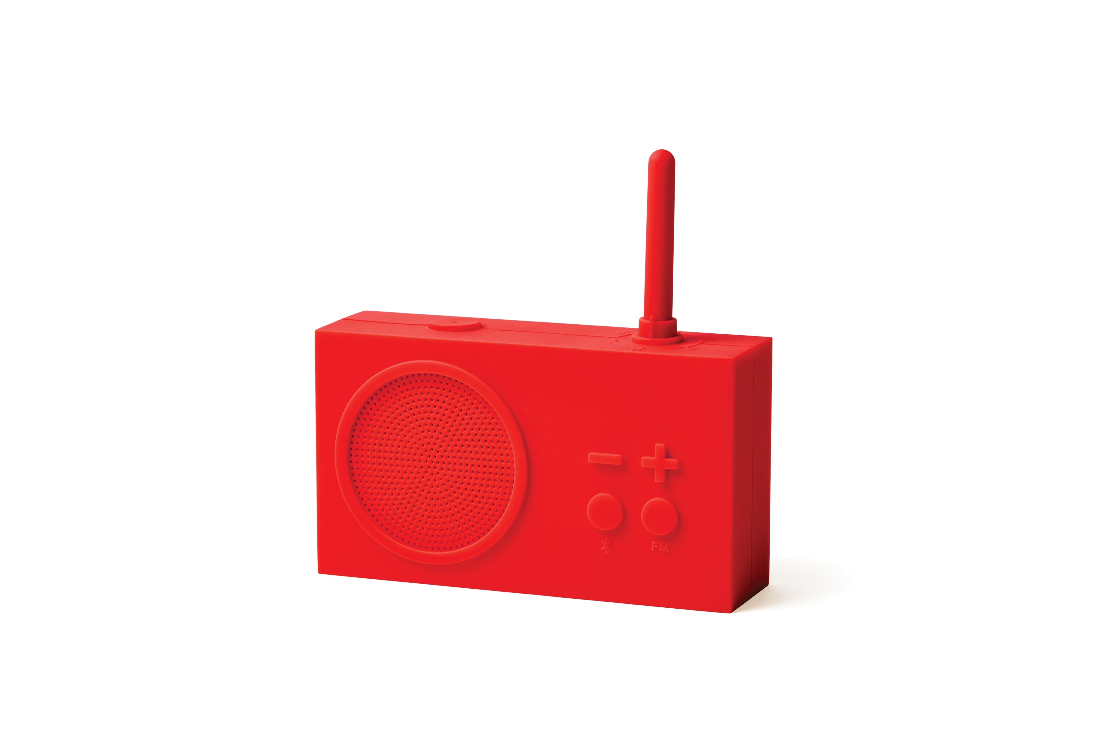 Lexon Tykho 3 Radyo ve Bluetooth Hoparlör Kırmızı