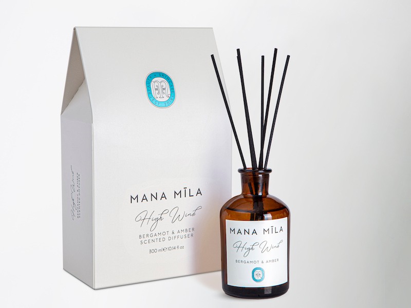 Mana Mila High Wind Bergamot & Amber 300 Ml Oda Kokusu