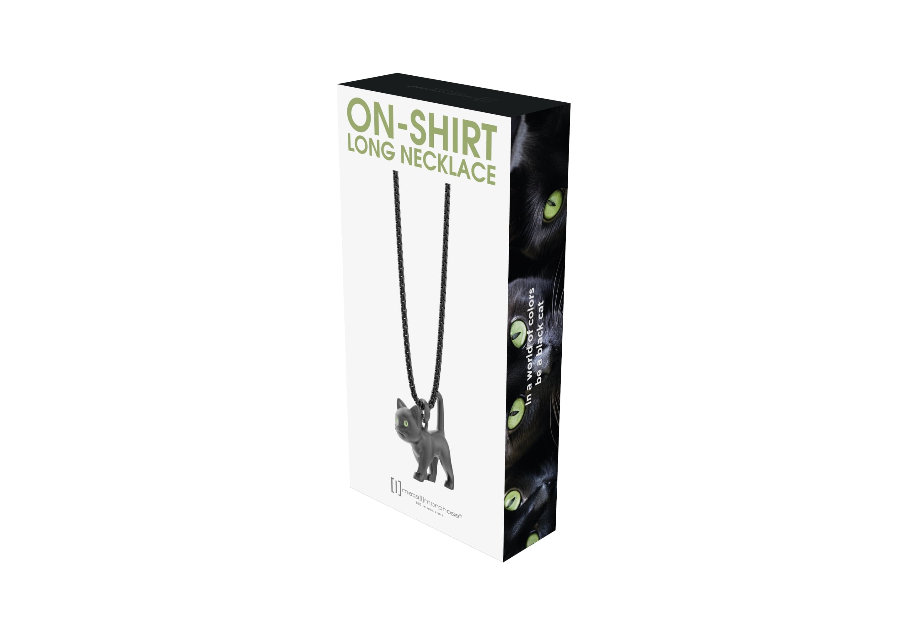 Metalmorphose Black Cat Kolye