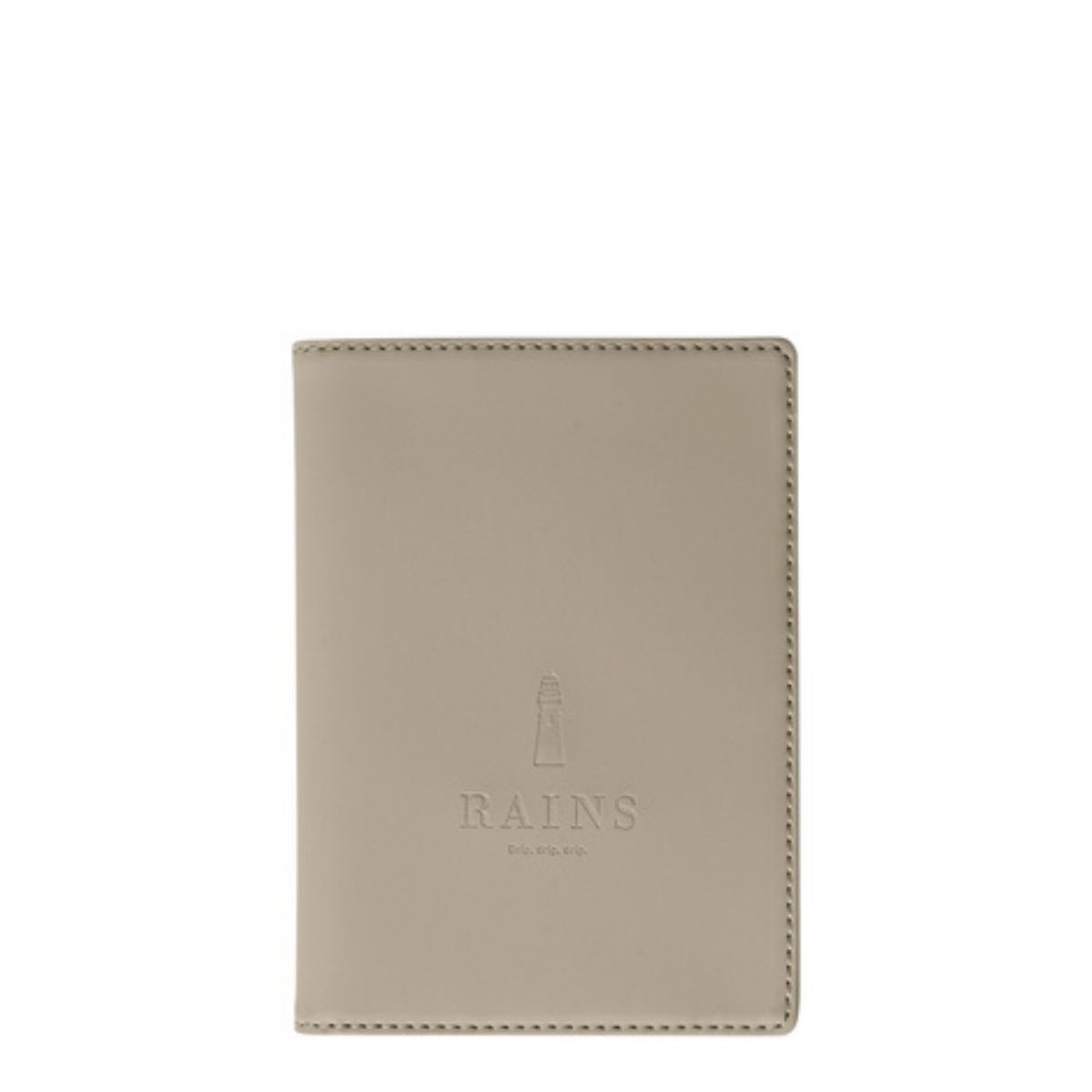 Rains Passport Holder Taupe