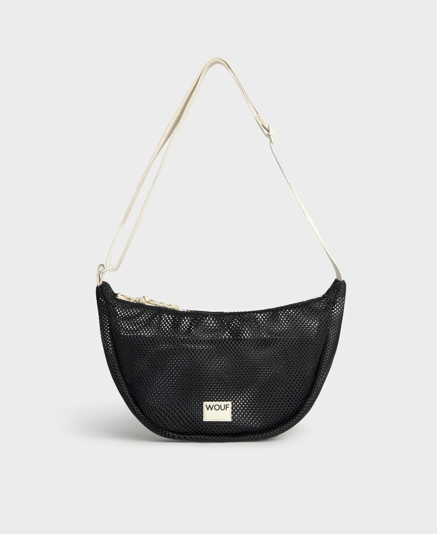 Wouf Onyx Halfmoon Crossbody Bag Omuz Çantası