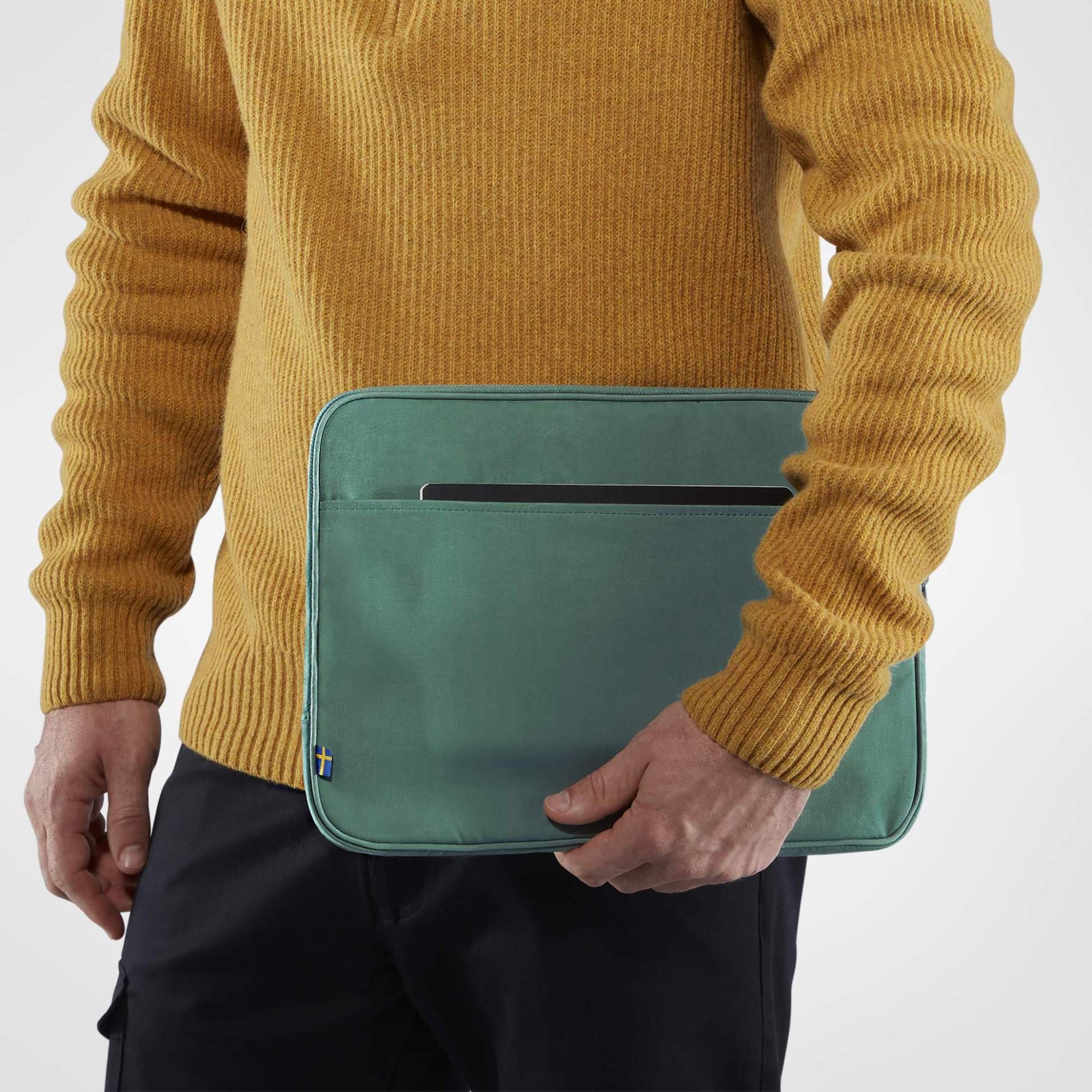 Kånken Laptop Case 13" Frost Green Sırt Çantası