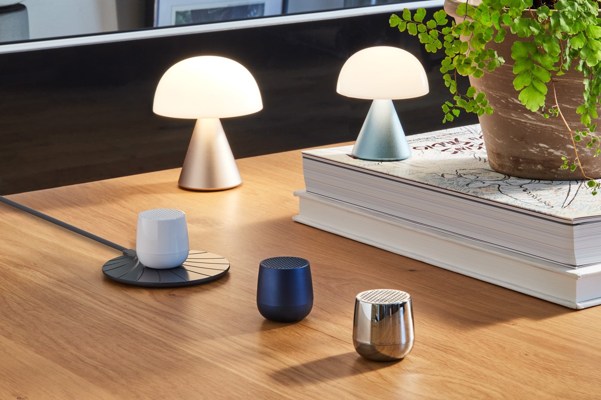 Lexon Mino + Bluetooth Hoparlör Alüminyum