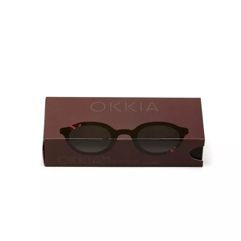 Okkia Lauro Unisex Yuvarlak Siyah Havana Güneş Gözlüğü 














 Siyah Degrade
