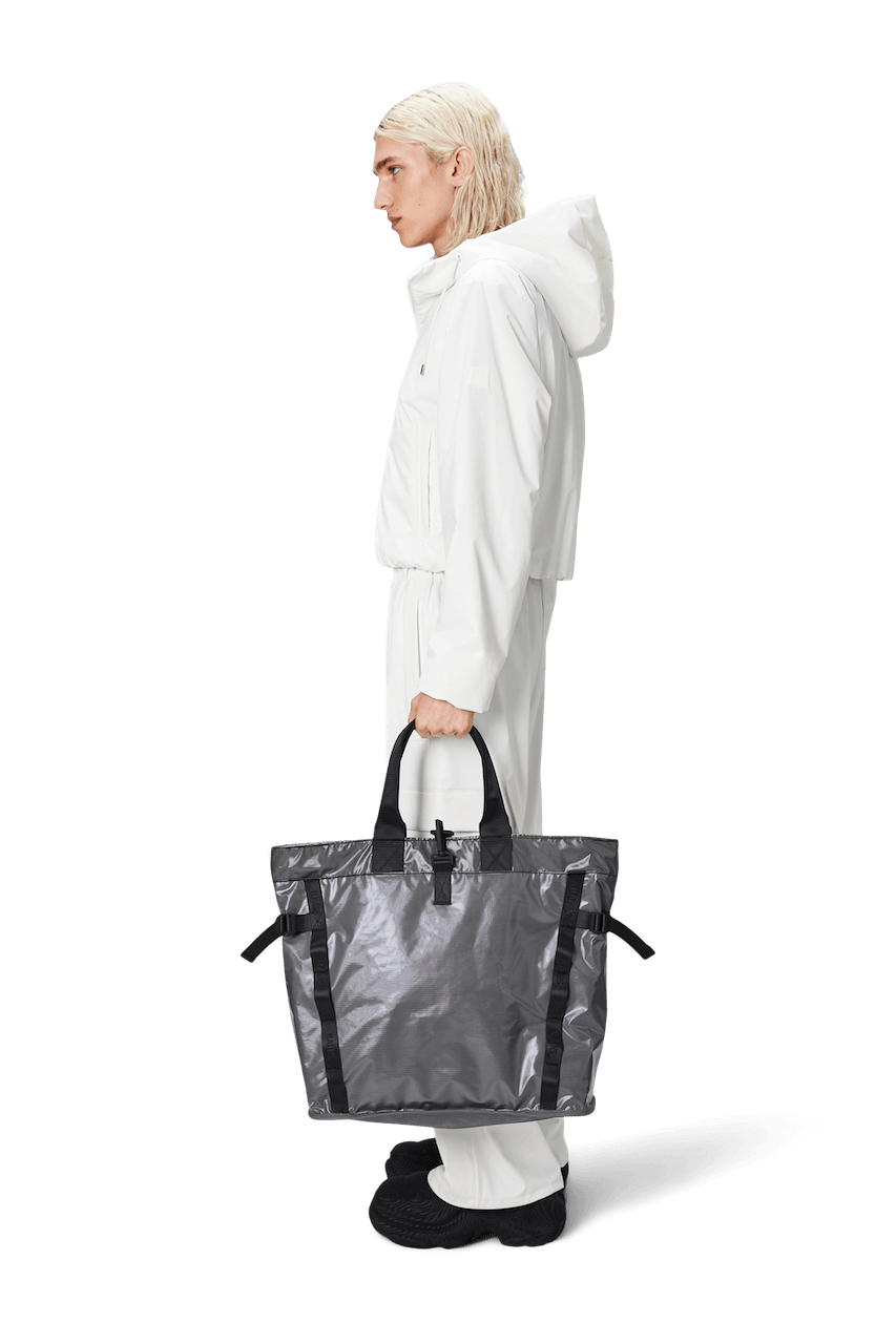 Rains Sibu Shopper Bag W3 Grey Kol Çantası