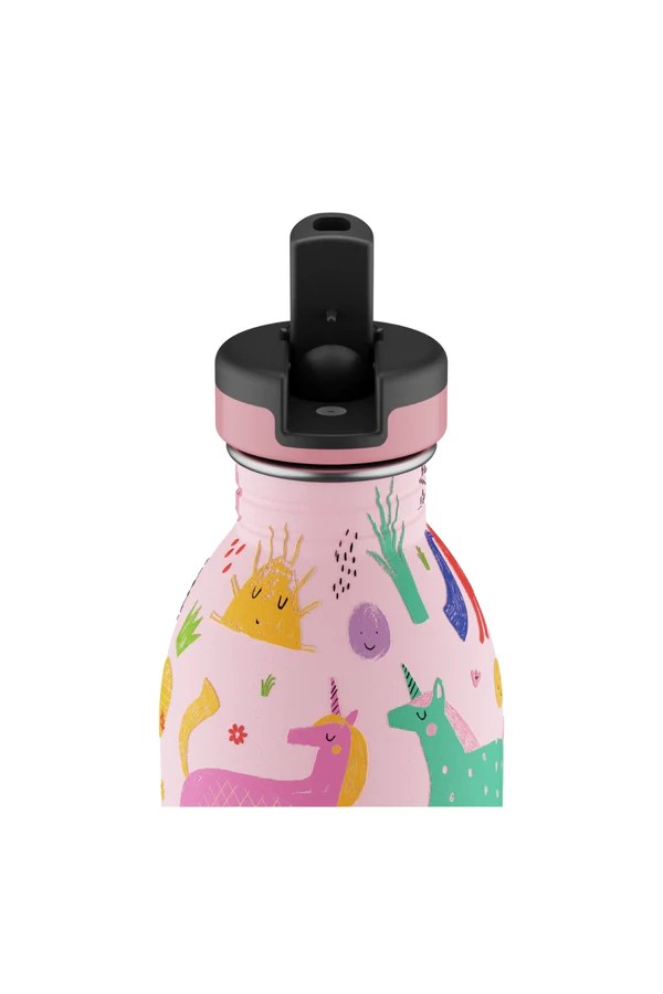 24 Bottles Kids Bottle Magic Friends Paslanmaz Çelik Çocuk Su Matarası 500 ml