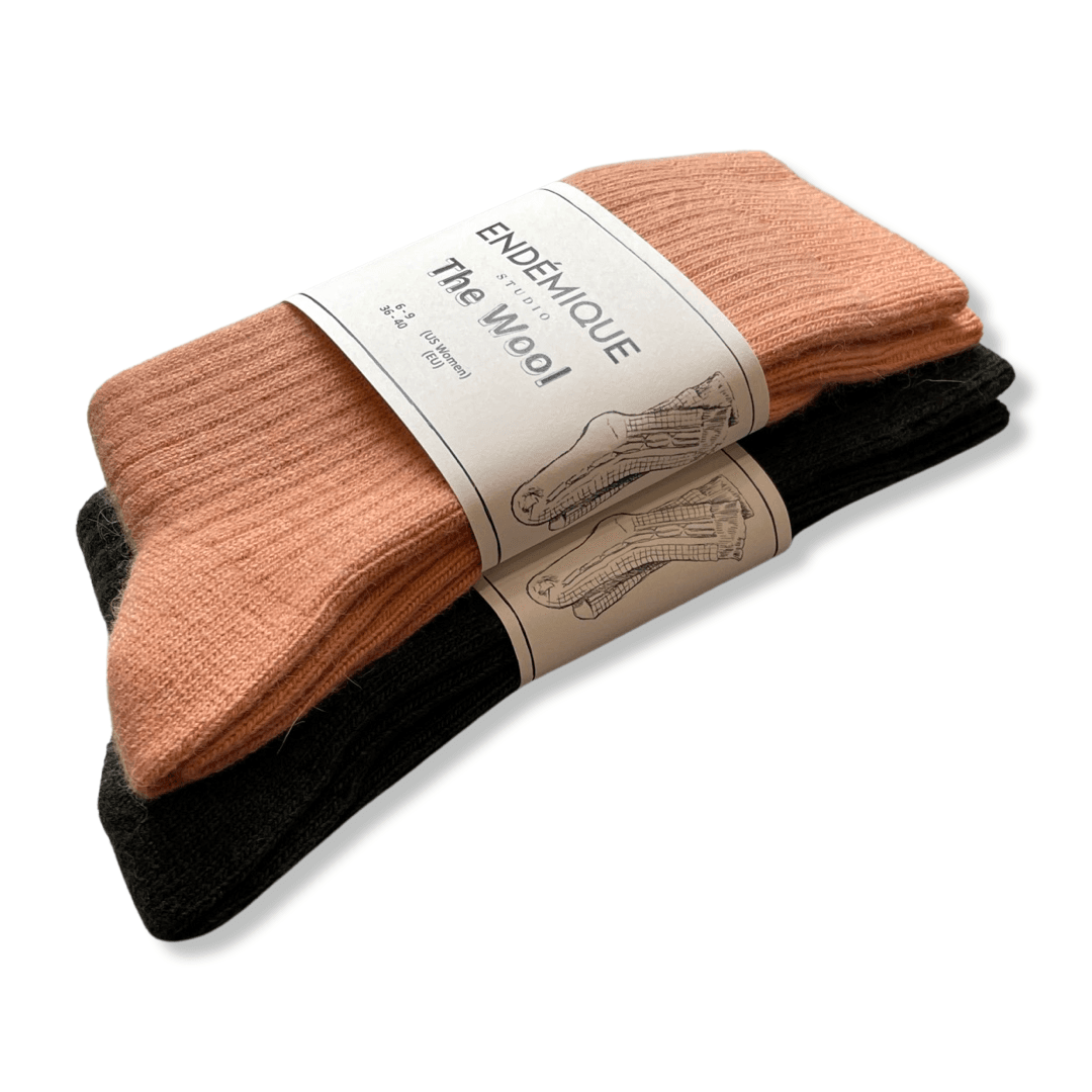 Endémique Studio The Wool VL Punch-Kadın Çorap