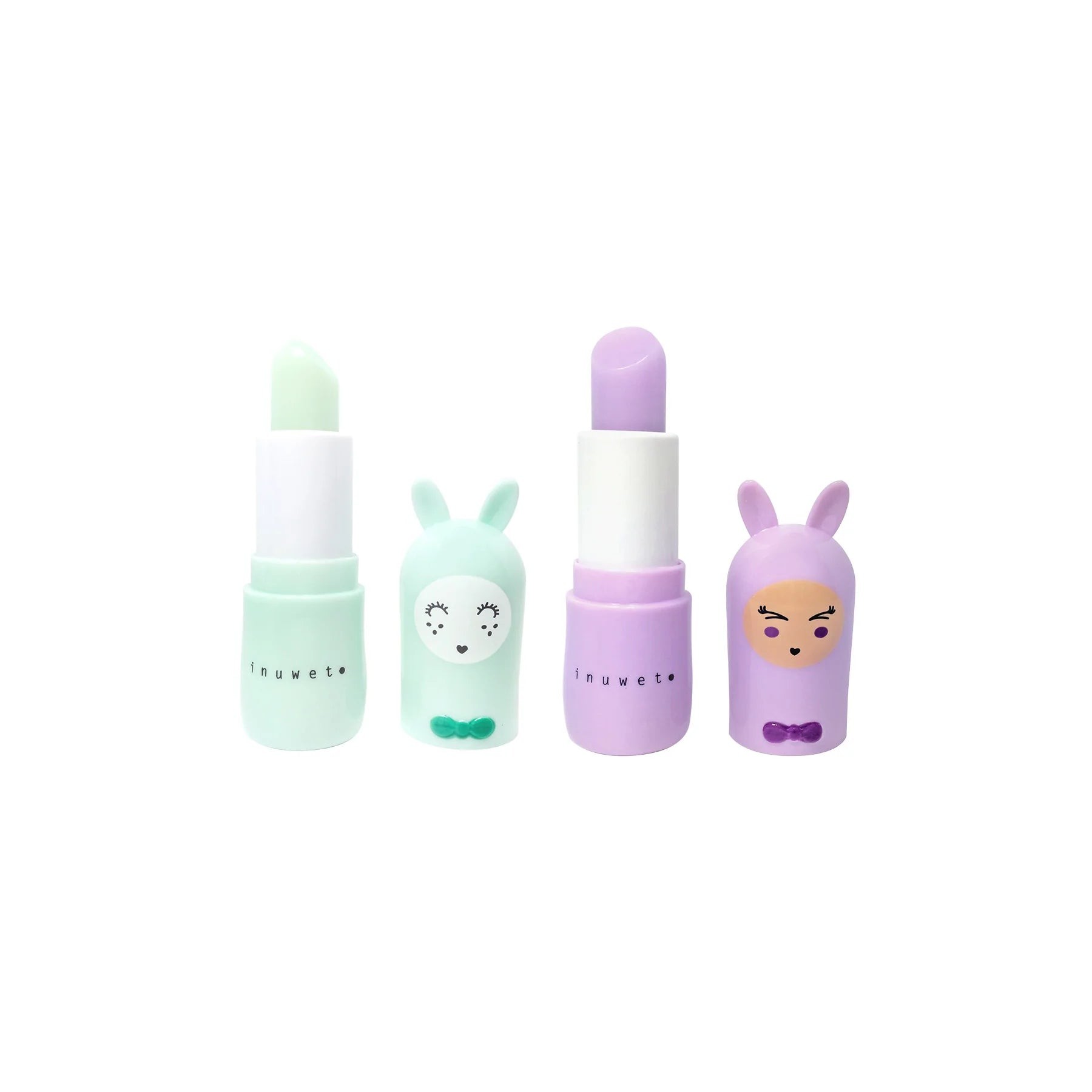 INUWET- Duo Lip Balm/ Apple and Marshmallow (İkili Set)