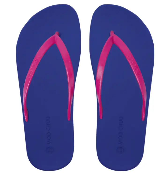 Moo Chuu FLIPPY SLIM MAVI PEMBE Terlik