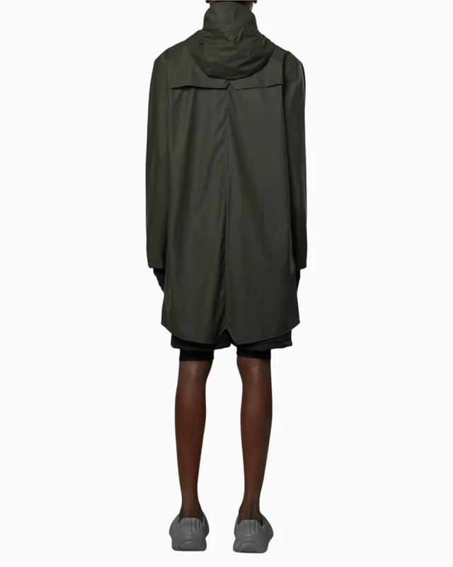 Rains Long Jacket Green Yağmurluk