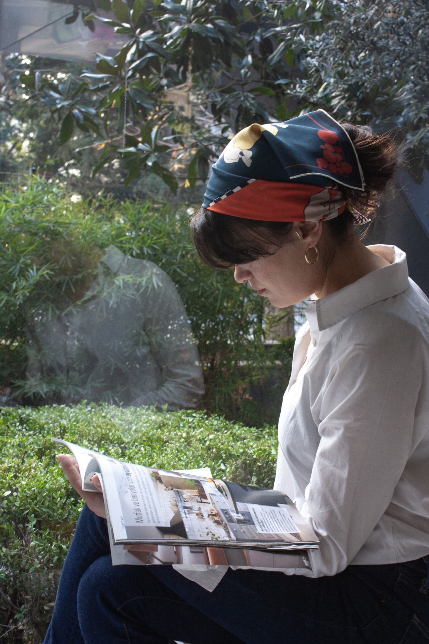 Neymiş Dönence-53x53 Yün&İpek Fular