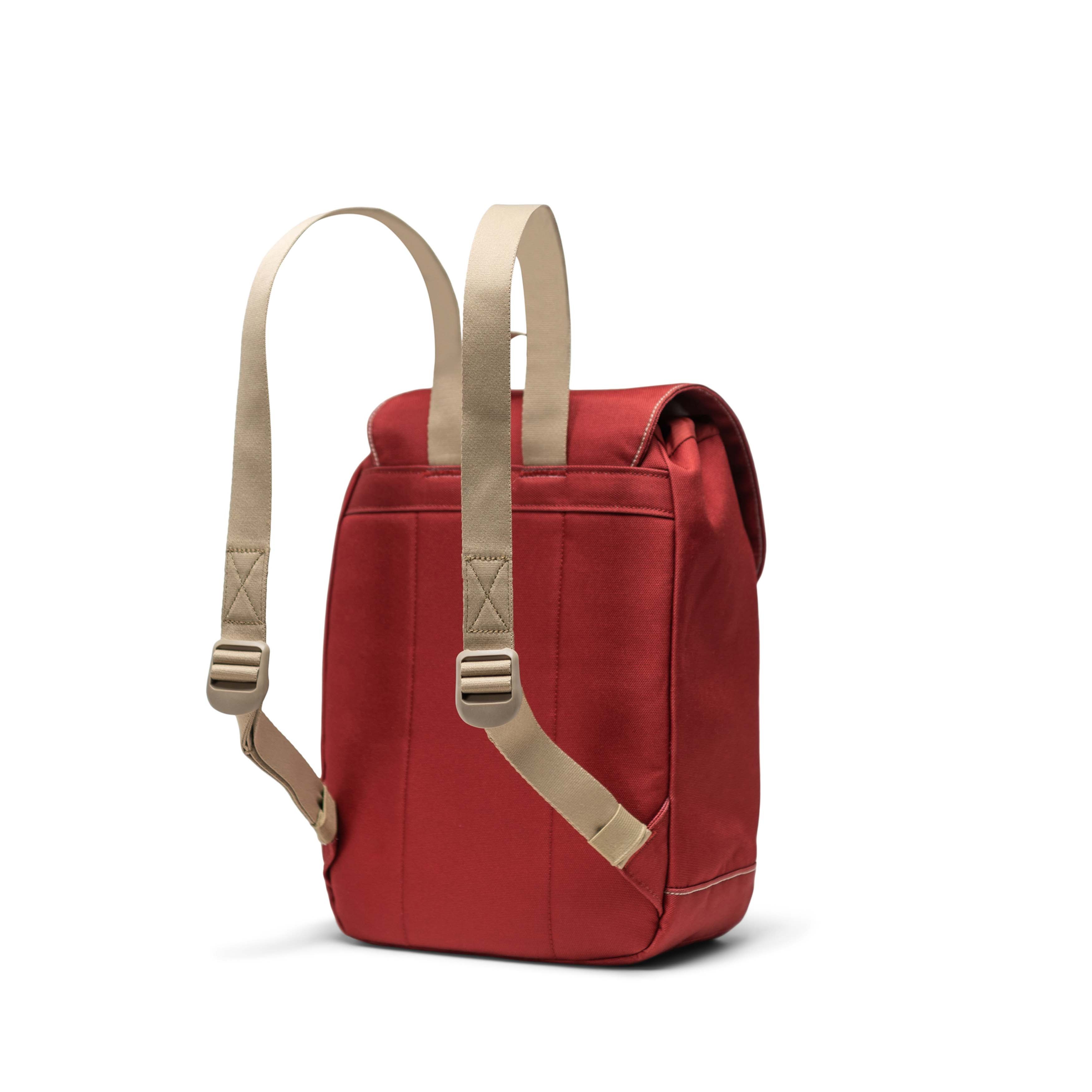 Herschel Retreat™ Mini Backpack Red Ochre/White Stitch Sırt Çantası