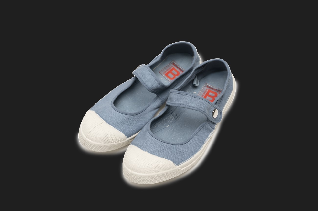 Bensimon Ballerine Marie Jane Femme Denim Kadın Ayakkabı