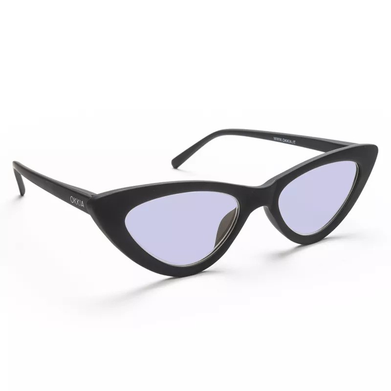 Okkia Adriana Ekran Koruyucu Gözlük Cat Eyes Siyah